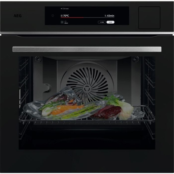 AEG - TP9SB83FAT - Dampfbackofen - 70 Liter, Touch-Control, WLAN, 27 Betriebsarten, SoftClosing, Booster