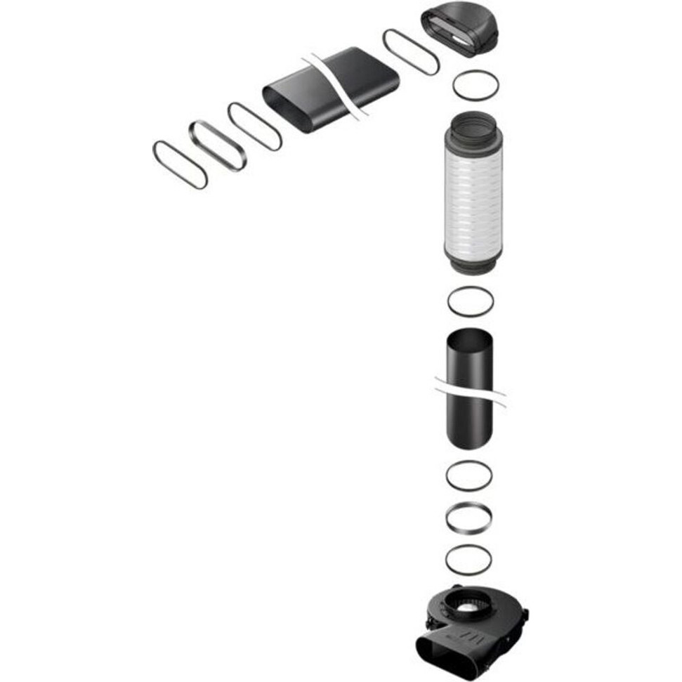 Bora - Universal Ecotube Set USDR50 und ULS - Dunstabzugrohr-Zubehör