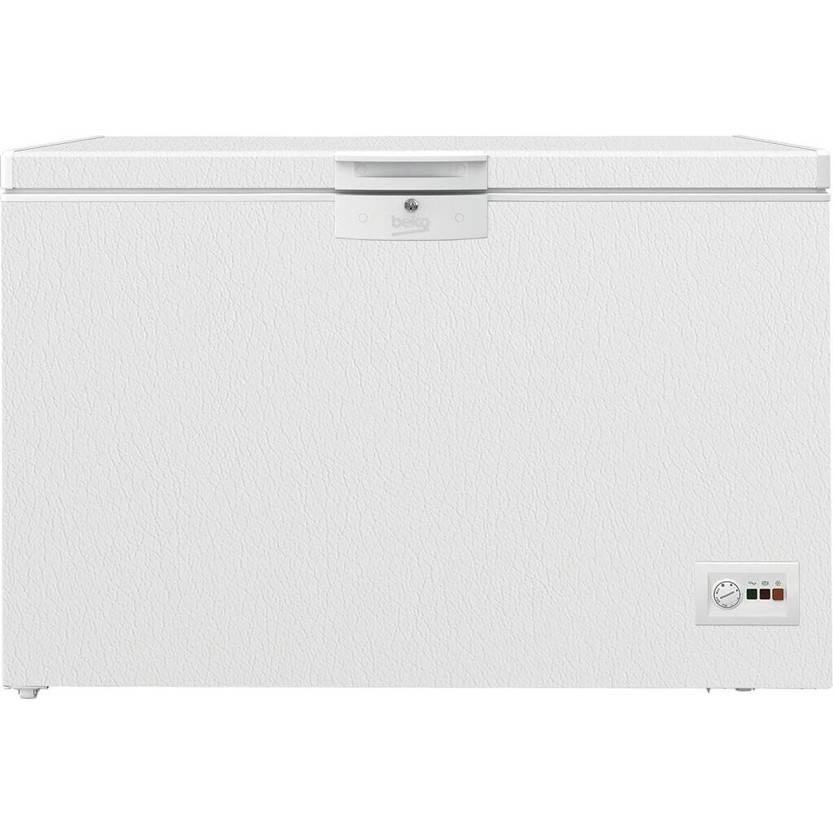 Beko - HSM37540 - Gefriertruhe - 360 Liter, weiß, mit Schnellgefrieren, 36 dB(A), 86 cm hoch