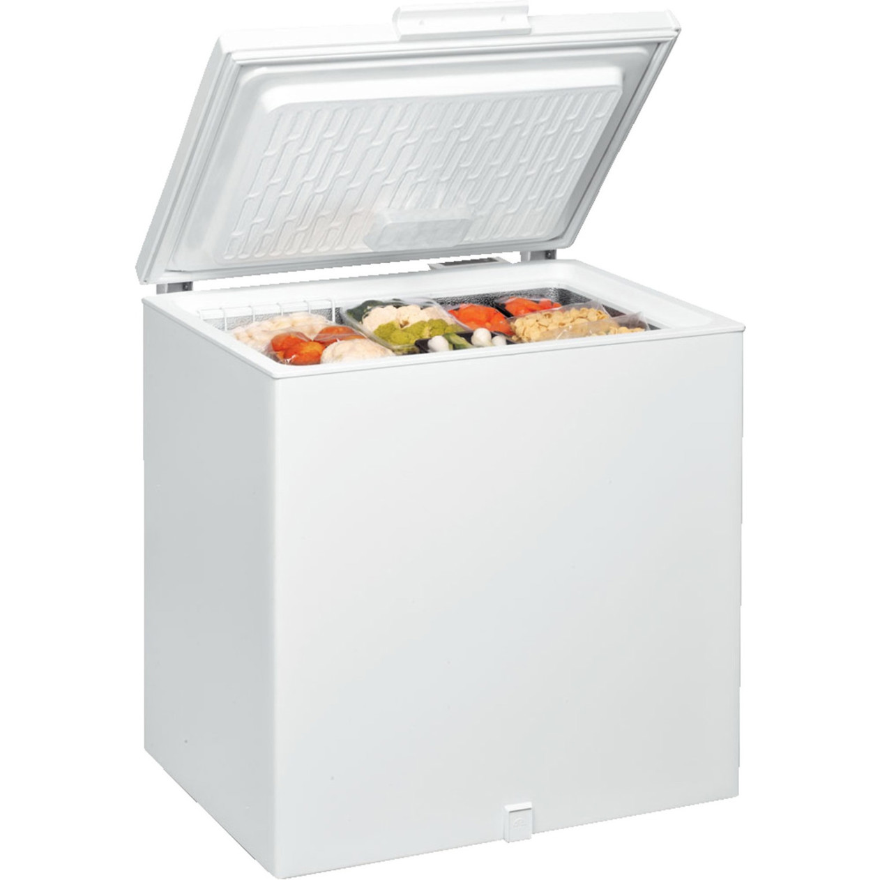 Bauknecht - GTE 193 A2 - Gefriertruhe - 166 Liter, 4 Sterne, leise, mit Rollen, oben öffnend