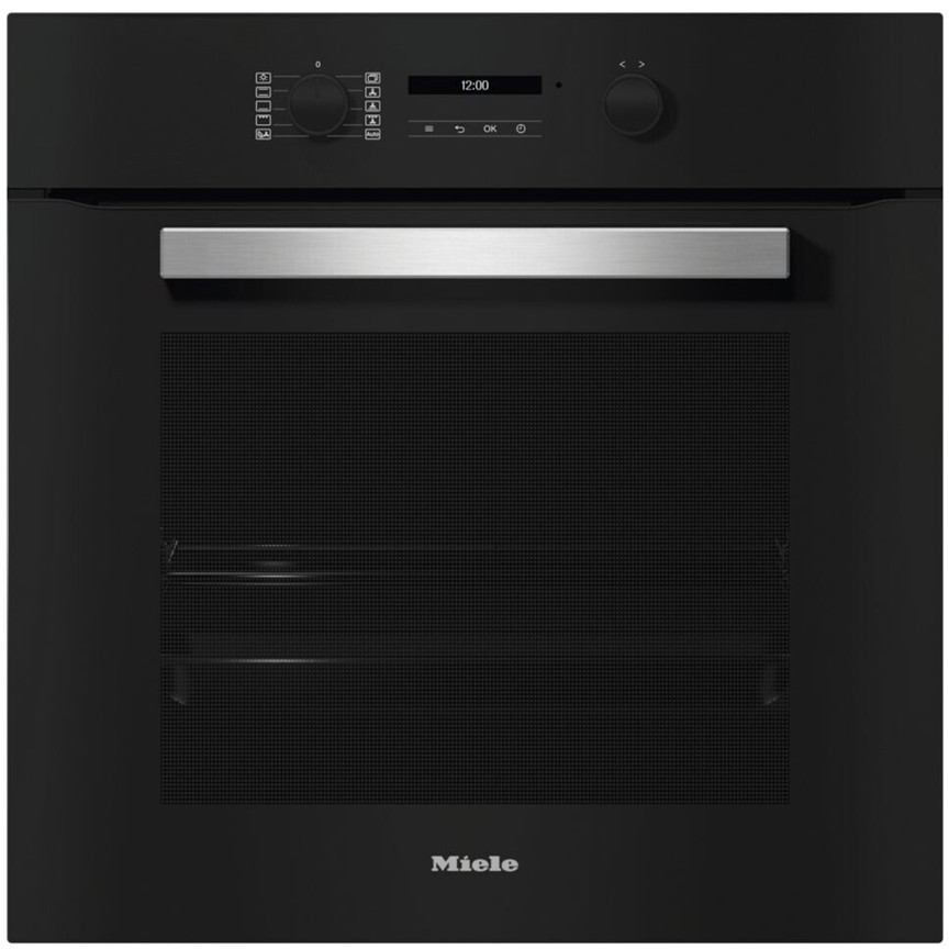 Miele - H 2465 B Active - Backofen - schwarz, 76 Liter, 5 Einschubebenen, Umluftgrill, kühle Front