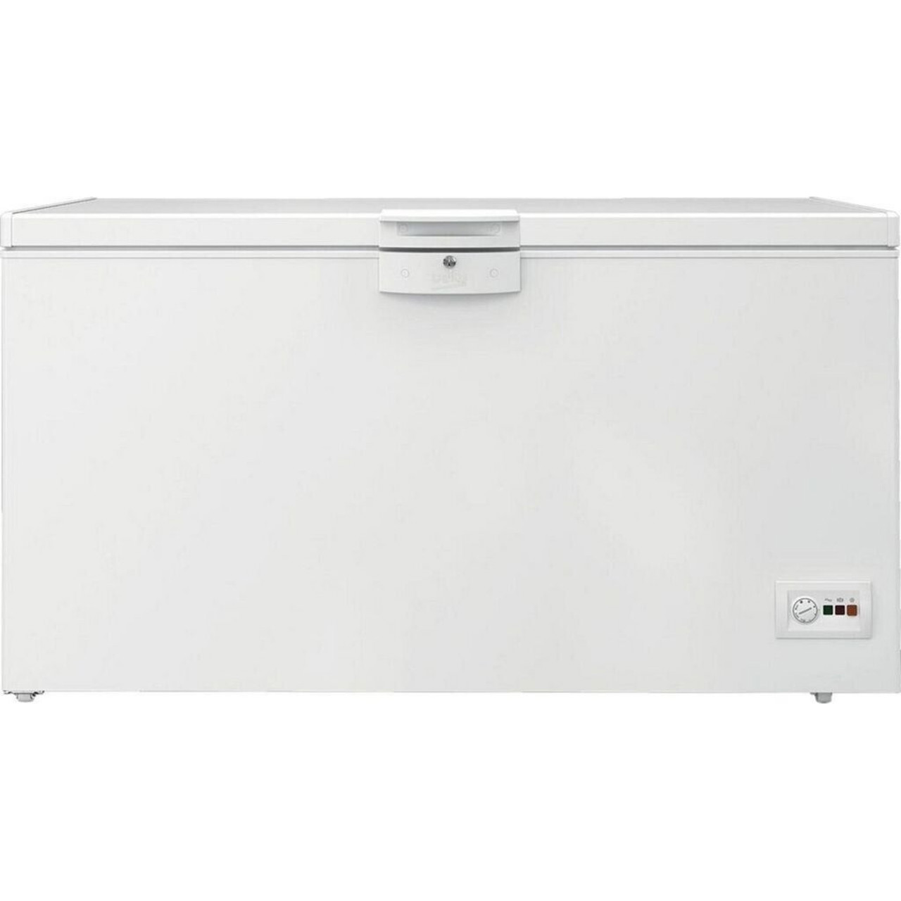 Beko - HSM35050 - Gefriertruhe - 350 Liter, 86 cm hoch, weiß, MinFrost, mechanische Temperaturregelung