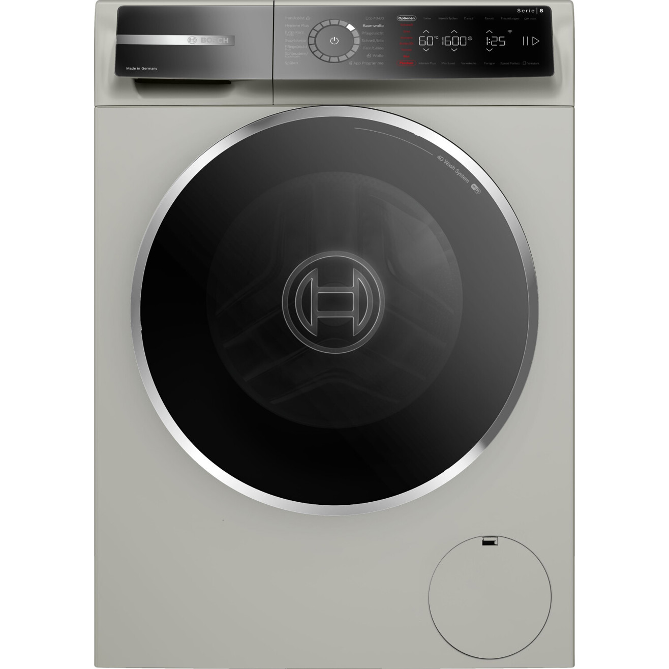 Bosch - WGB2560X1 - Waschmaschine - 10 kg, Inverter-Motor, 1.600 U/Min, WLAN, Home Connect, silber