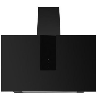 Amica - KHF 666 600 S - Wandhaube - schwarz, 60 cm, LED-Beleuchtung, 3 Gebläsestufen, Umluft/Abluft, mit Aktivkohlefilter