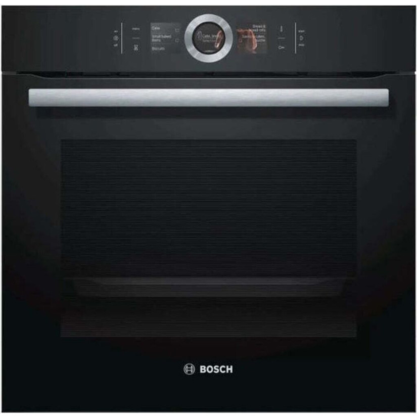 Bosch - HBG7741B1 - Elektrobackofen - 71 Liter, 14 Betriebsarten, Hydrolyse- und Pyrolyse-Reinigung, HomeConnect