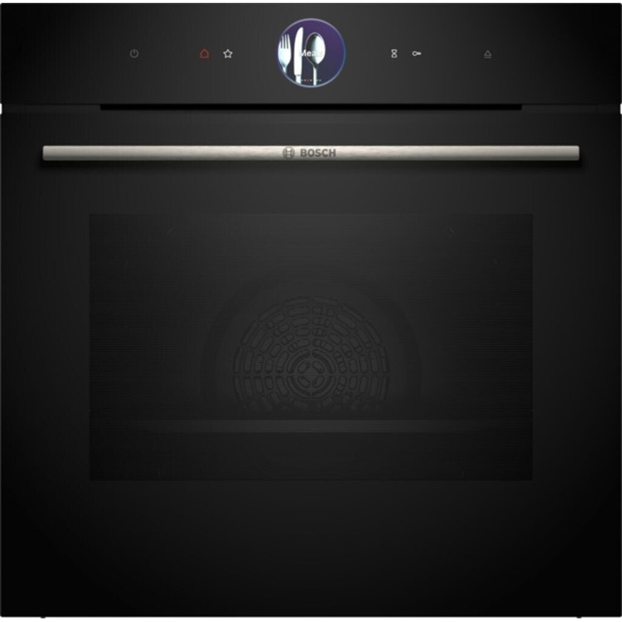 Bosch - HBG7764B1 - Backofen - groß (71l), schwarz, TFT-Display, Hydrolyse/Pyrolyse, 14 Betriebsarten, Sprachsteuerung