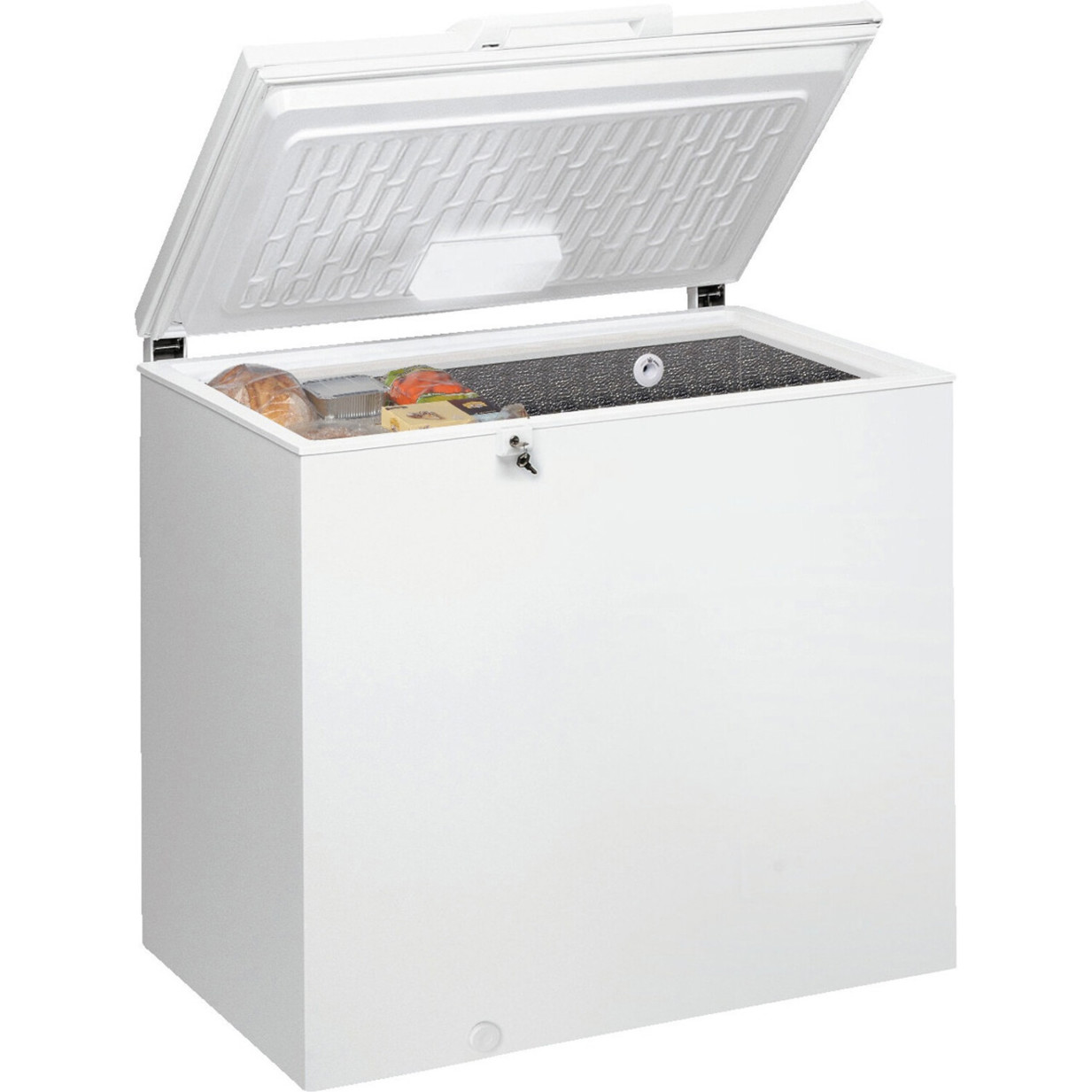 Bauknecht - GTE 508 FA - Gefriertruhe - 315 Liter, 4 Sterne, elektronische Temperaturregelung, weiß, mit Rollen