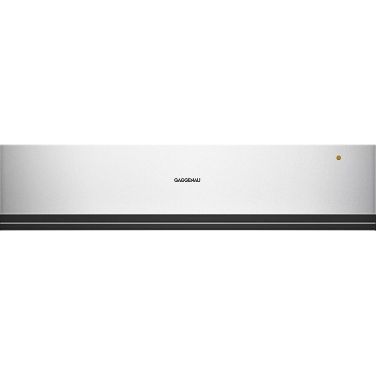 Gaggenau - WSP221132 - Wärmeschublade - silber, grifflos, 20 Liter, 30 - 80 °C, Push-to-open