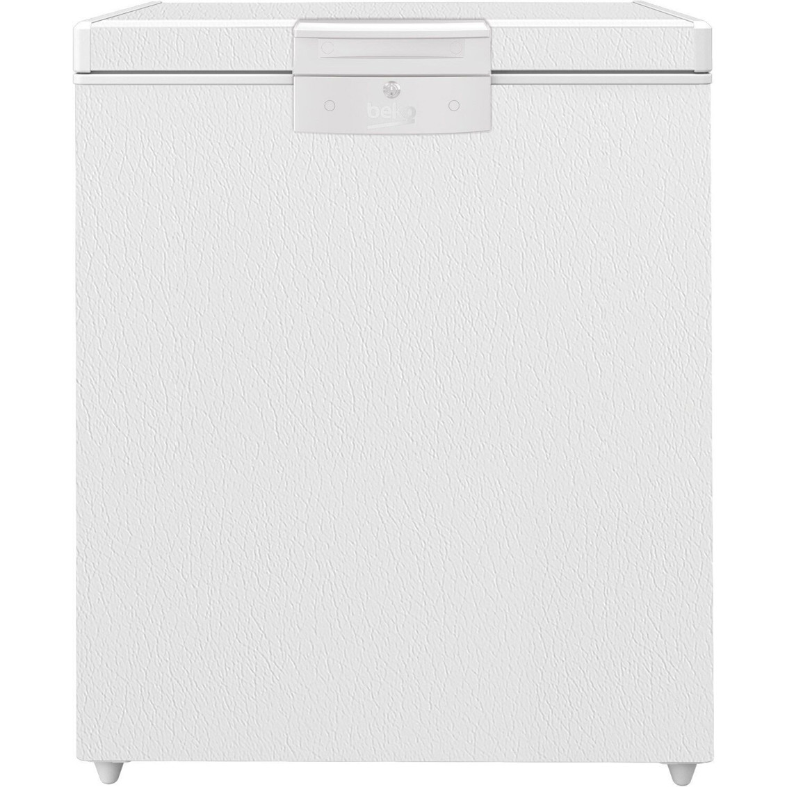 Beko - HSM14550 - Gefriertruhe - 148 Liter, 35 dB, mit Schnellgefrieren, Türalarm, mechanische Temperaturregelung