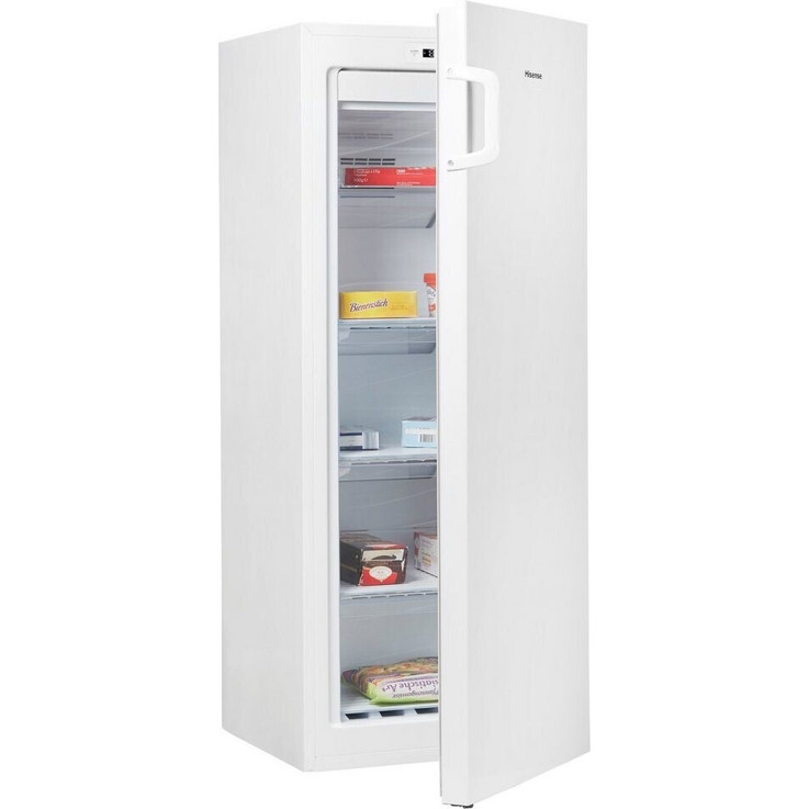 Hisense - FV191N4AW2 - Standgefrierschrank - 147 Liter, weiß, freistehend, No-Frost, 4 Sterne, mit Schnellgefrieren