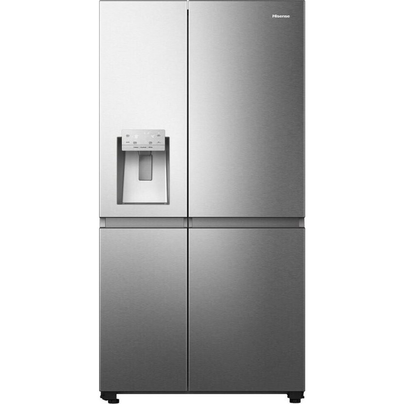 Hisense - RS818N4TIC - Side-by-Side-Kühlschrank - 632 Liter, No-Frost, LED, silber