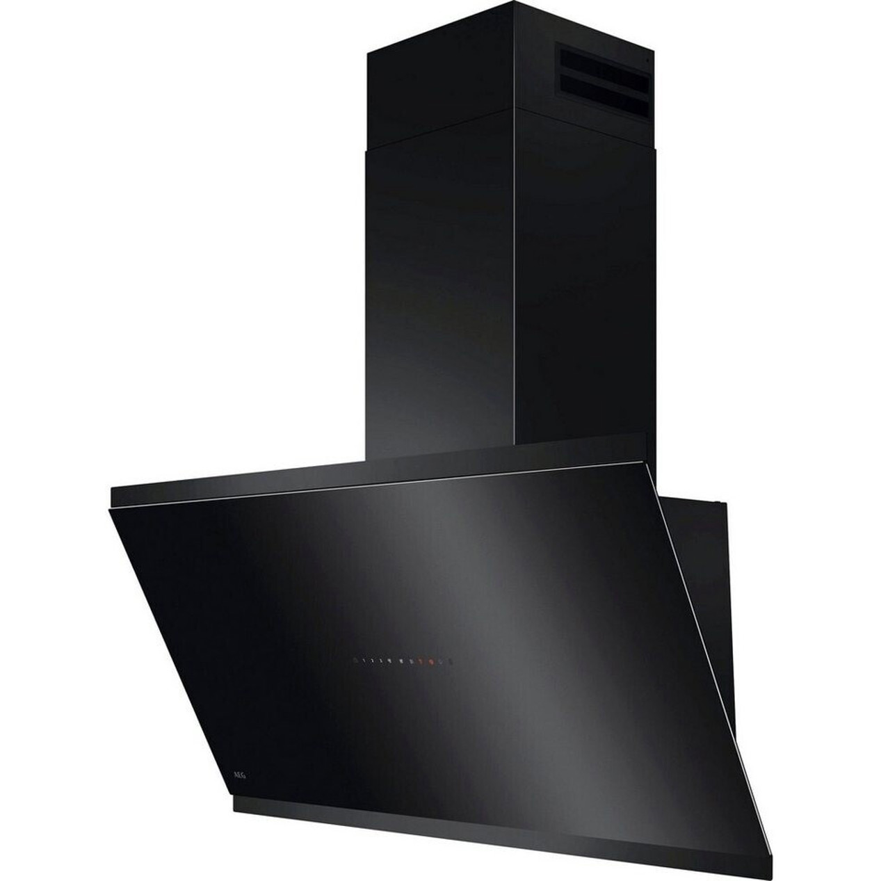 AEG - GV77D91SB - Wandhaube - schwarz, 90 cm, LED-Beleuchtung, WLAN-fähig, spülmaschinengeeigneter Fettfilter
