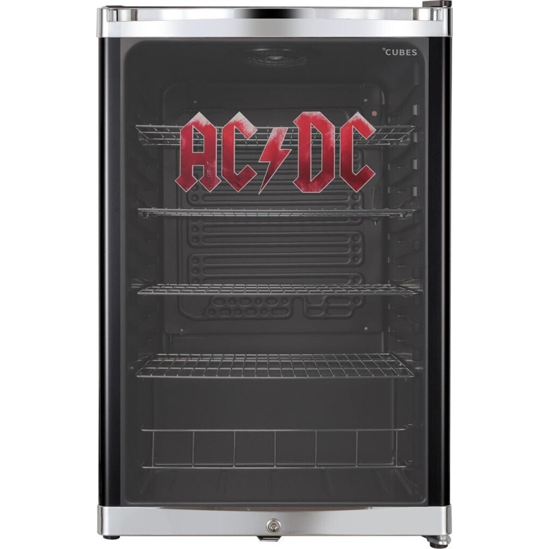 CUBES - HC 203 E - Getränkekühlschrank - freistehend, schwarz, 115 Liter, 84,5 cm hoch, 39 dB(A), 2 Abstellflächen