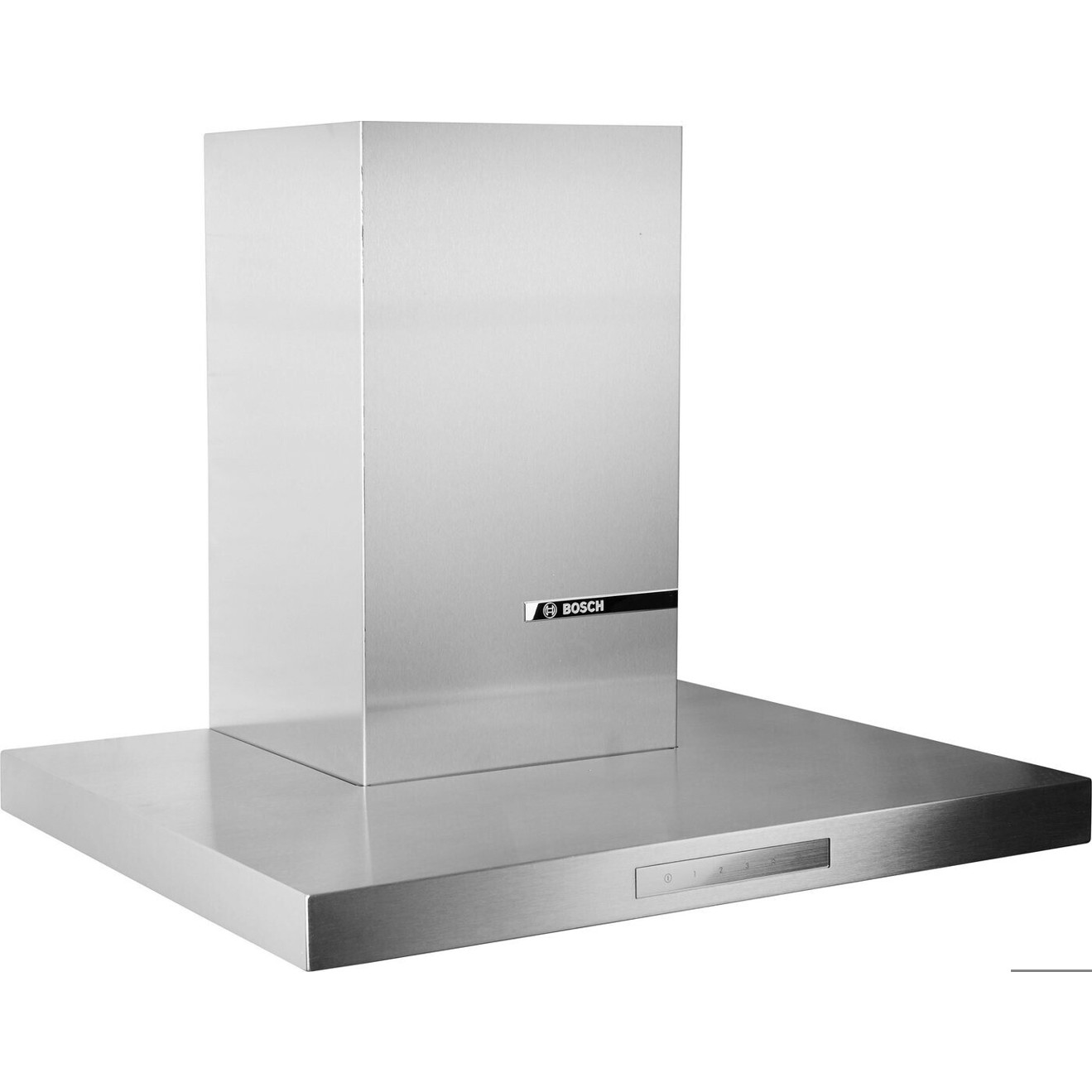 Bosch - DWB67CM50 - Dunstabzugshaube - Edelstahl, 60 cm, 4 Gebläsestufen, LED-Beleuchtung, Rückstauklappe