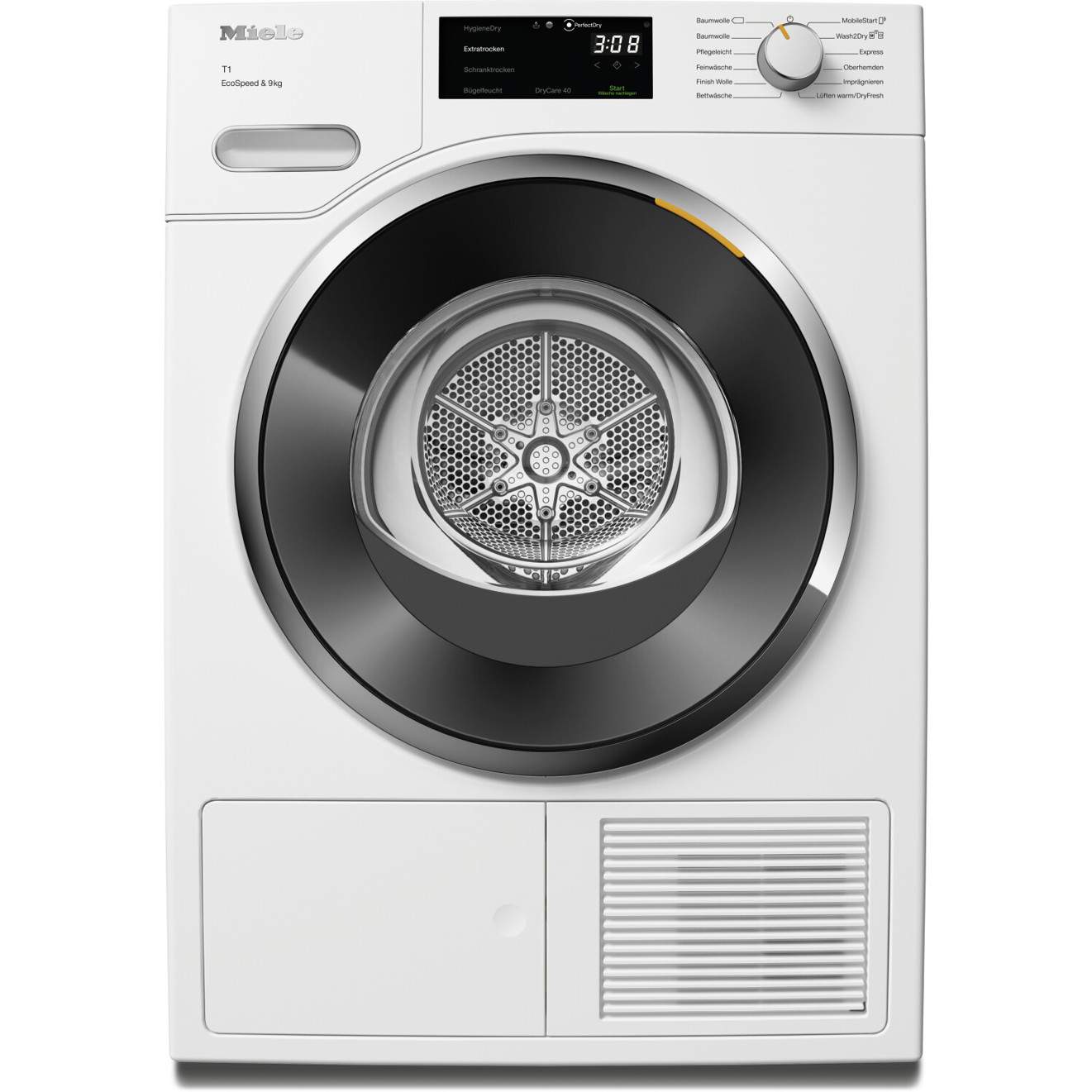 Miele - TWH 780 WP - Wäschetrockner - 9 kg, weiß, Smarthome WLAN, PerfectDry, Wärmepumpe