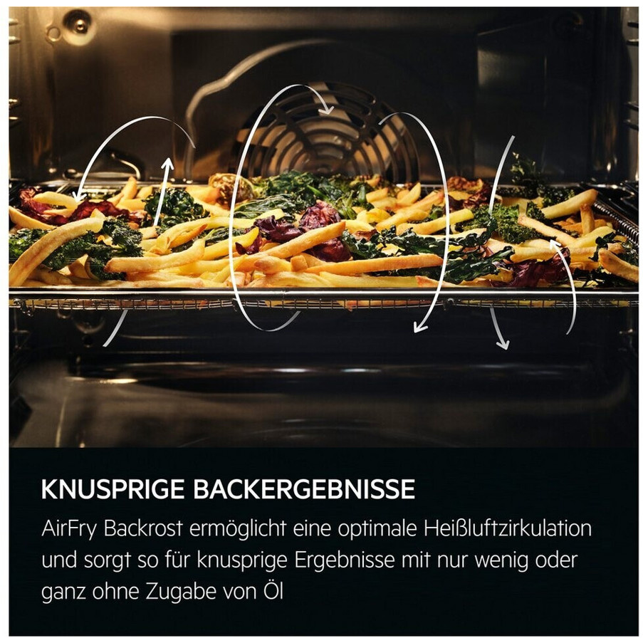 AEG - CIB6499APB - Induktionsherd - 60 cm, schwarz, 73 l, Pyrolyse, MaxiSense, Hob2Hood, Kindersicherung