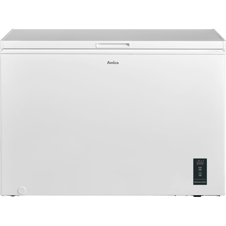 Amica - GT 315 101 W - Gefriertruhe - 290 Liter, No-Frost, 4 Sterne, 85 cm hoch, mit Innenraumbeleuchtung
