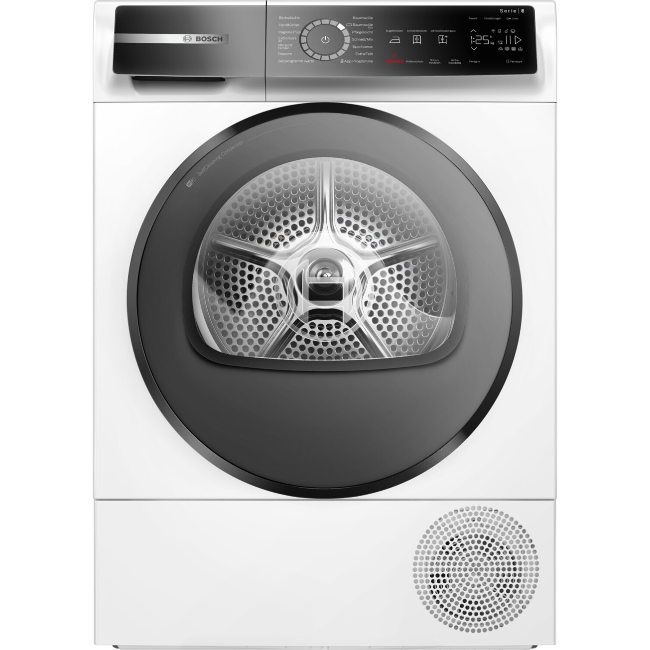 Bosch - WQB245B40 - Wärmepumpentrockner - 9 kg - weiß - Frontlader - Kindersicherung - LED Display