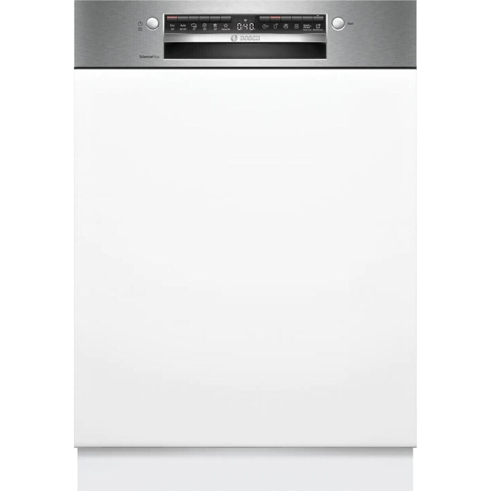 Bosch - SMI4EVS08E - Einbaugeschirrspüler - 14 Maßgedecke, WLAN, Edelstahl-Optik, AquaStop, 44 dB(A)