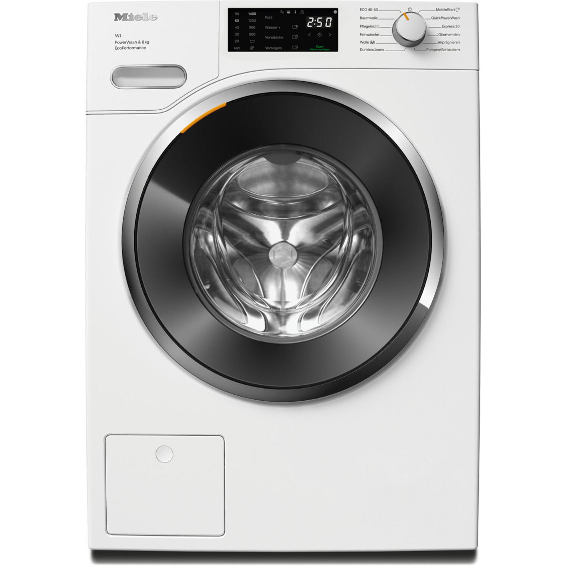 Miele - WWE 460 WPS - Waschmaschine - 8 kg, 1.400 U/Min, WLAN, weiß, Energiesparen, leise
