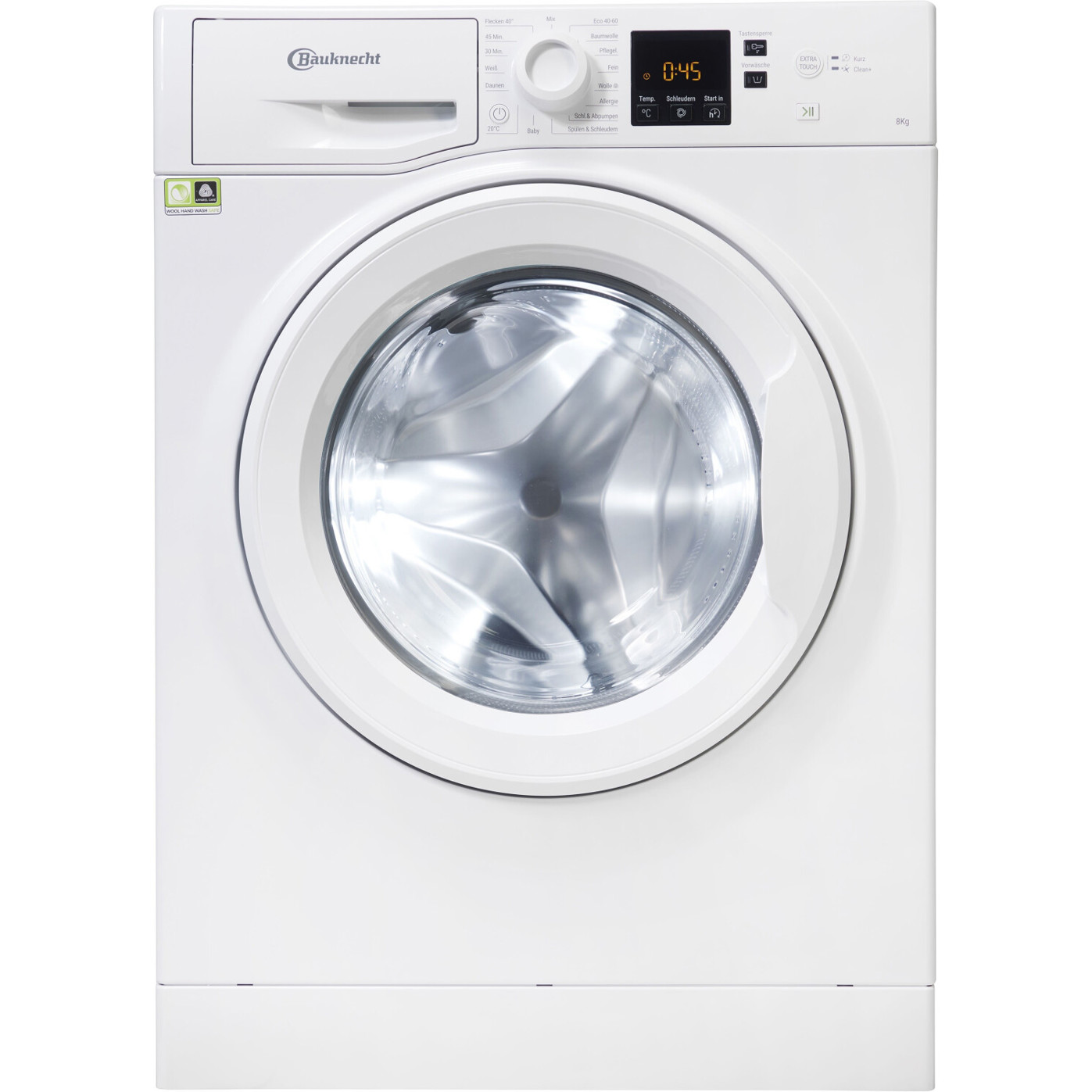 Bauknecht - BPW 814 A - Waschmaschine - 8 kg, Inverter-Motor, Frontlader, weiß, 1.400 U/Min