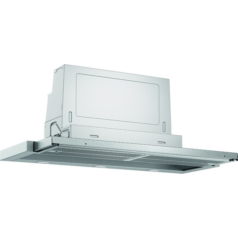 Bosch - DFR097A52 - Flachschirmhaube - Edelstahl, 4 Gebläsestufen, LED-Beleuchtung, spülmaschinengeeigneter Fettfilter