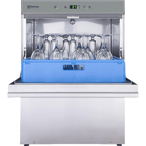 Electrolux - mxPro DW8548 - Gewerbegeschirrspüler - 60 cm, silber, 48 Körbe pro Stunde, 4,5 kW Boilerheizung