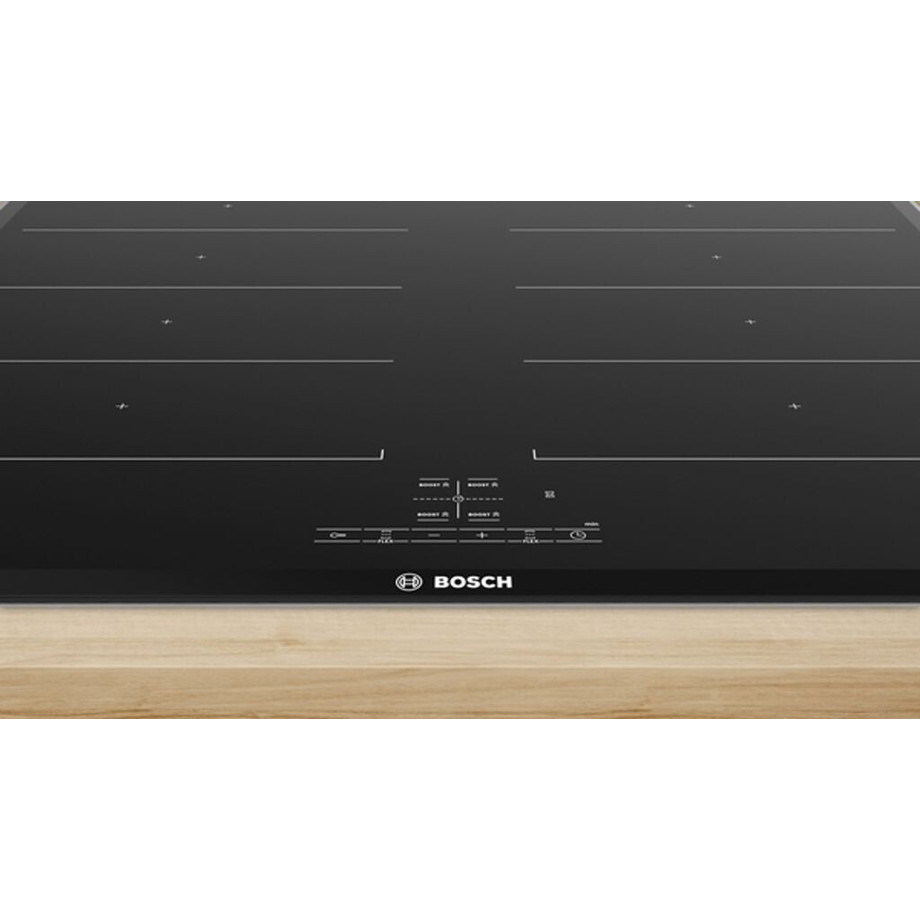 Bosch - NXX675CB5E - Induktionskochfeld - 4 Kochstellen, Glaskeramik, schwarz, 7.400 W, Touch-Control