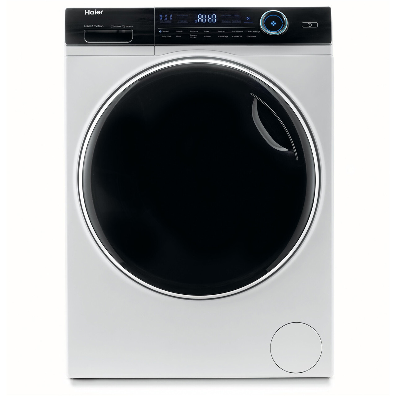 Haier - HWD80-B14979 - freistehender Waschtrockner - 8 kg Waschen, 5 kg Trocknen, Inverter-Motor, 85 cm Höhe