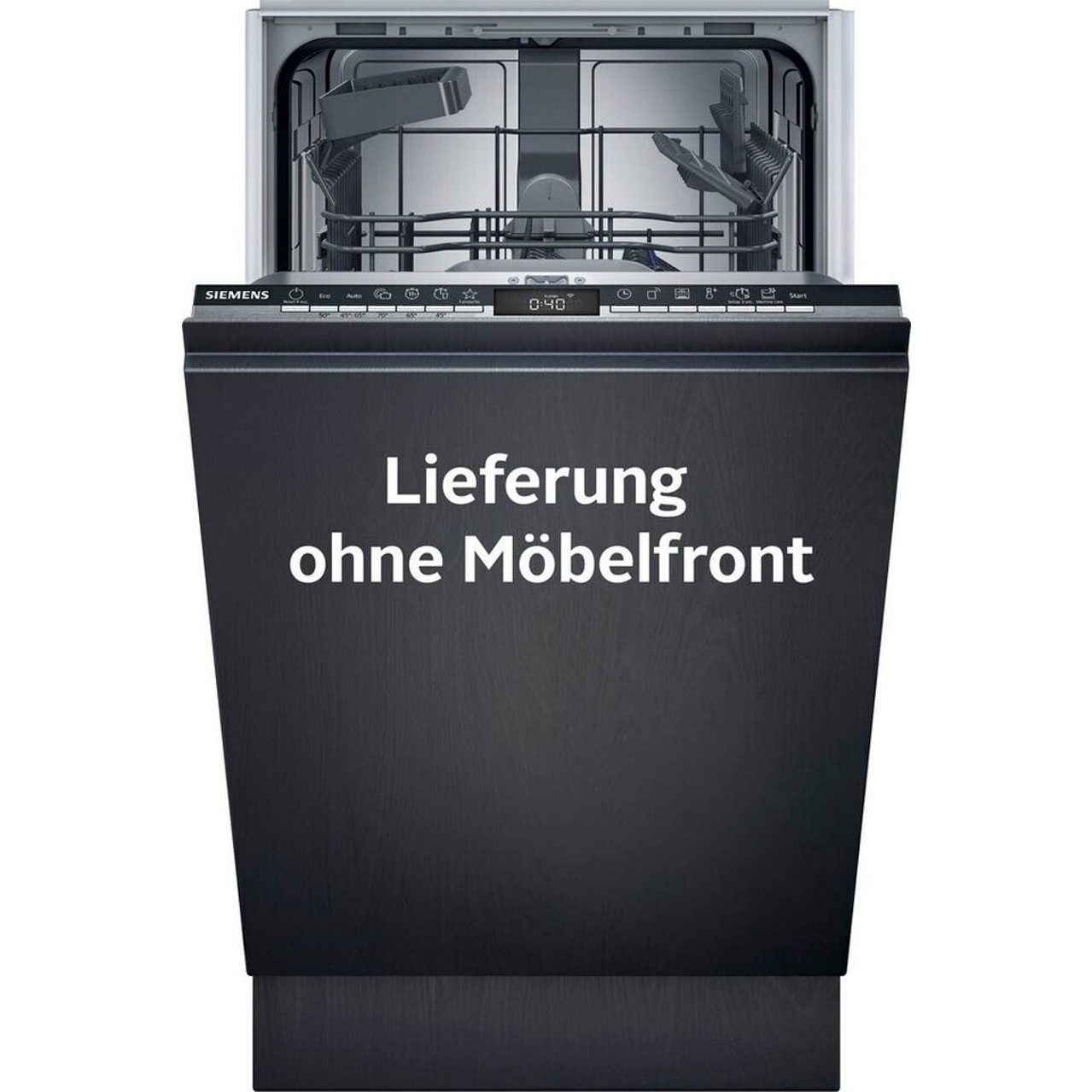 Siemens - SR63EX24KE - Einbaugeschirrspüler - vollintegrierbar, WLAN, leise, 10 Maßgedecke, 6 Spülprogramme, 44 dB(A)