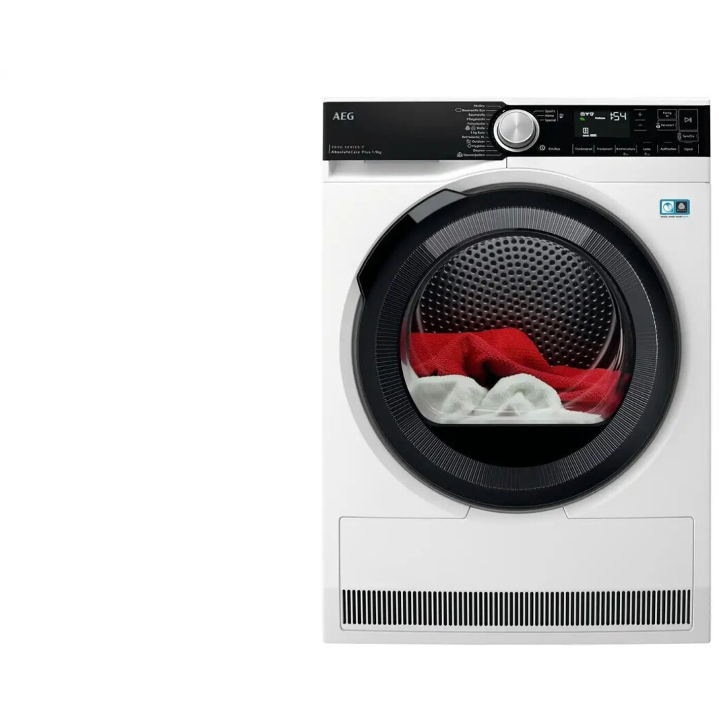 AEG - Wäschetrockner - TR9W80690 - 9 kg - Wärmepumpentrockner, 63 dB, WLAN, Kindersicherung, AbsoluteCare