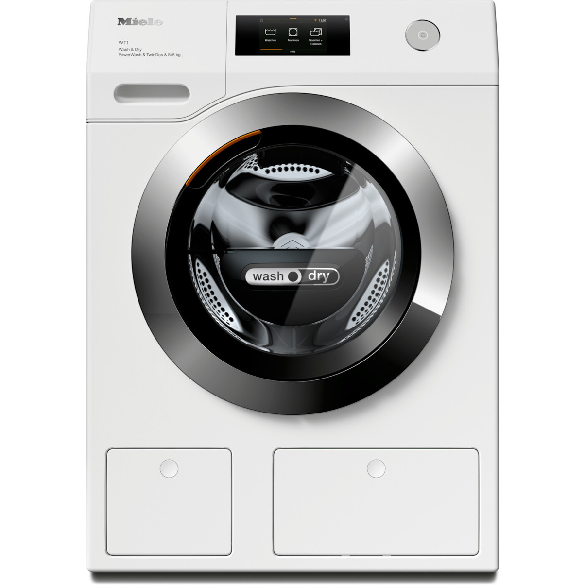 Miele - WTR 870 WPM - freistehender Waschtrockner - 8 kg Waschen, 5 kg Trocknen, 1.600 U/min, links