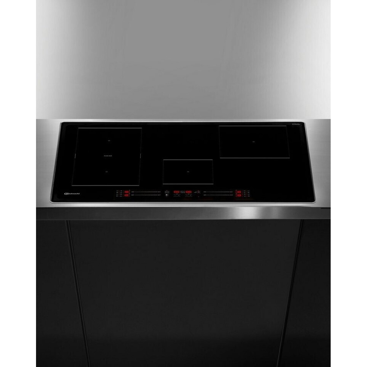 Bauknecht - BS 2677C AL - Induktionskochfeld - 4 Kochzonen, Glaskeramik, schwarz, Touch-Control, FlexiCook