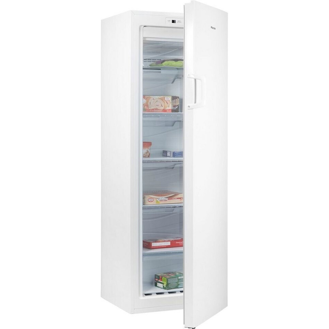 Hisense - FV245N4AW2 - Standgefrierschrank - 194 Liter, No-Frost, 4 Sterne, 5 Schubladen, freistehend, weiß