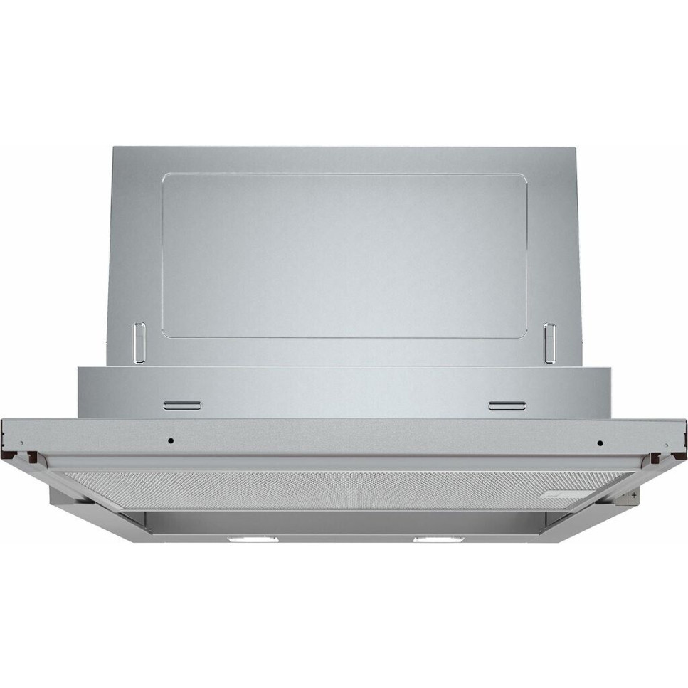 Bosch - DFR067A52 - Flachschirmhaube - 60 cm, Edelstahl, 4 Gebläsestufen, LED-Beleuchtung, Intensivstufe, 53 dB, 727 m³/h