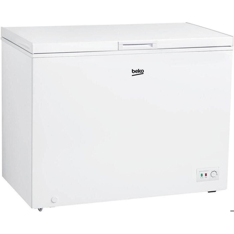 Beko - CF316EWN - Gefriertruhe - 308 Liter, weiß, 4 Sterne, 40 dB(A), mit Vorratskörbe