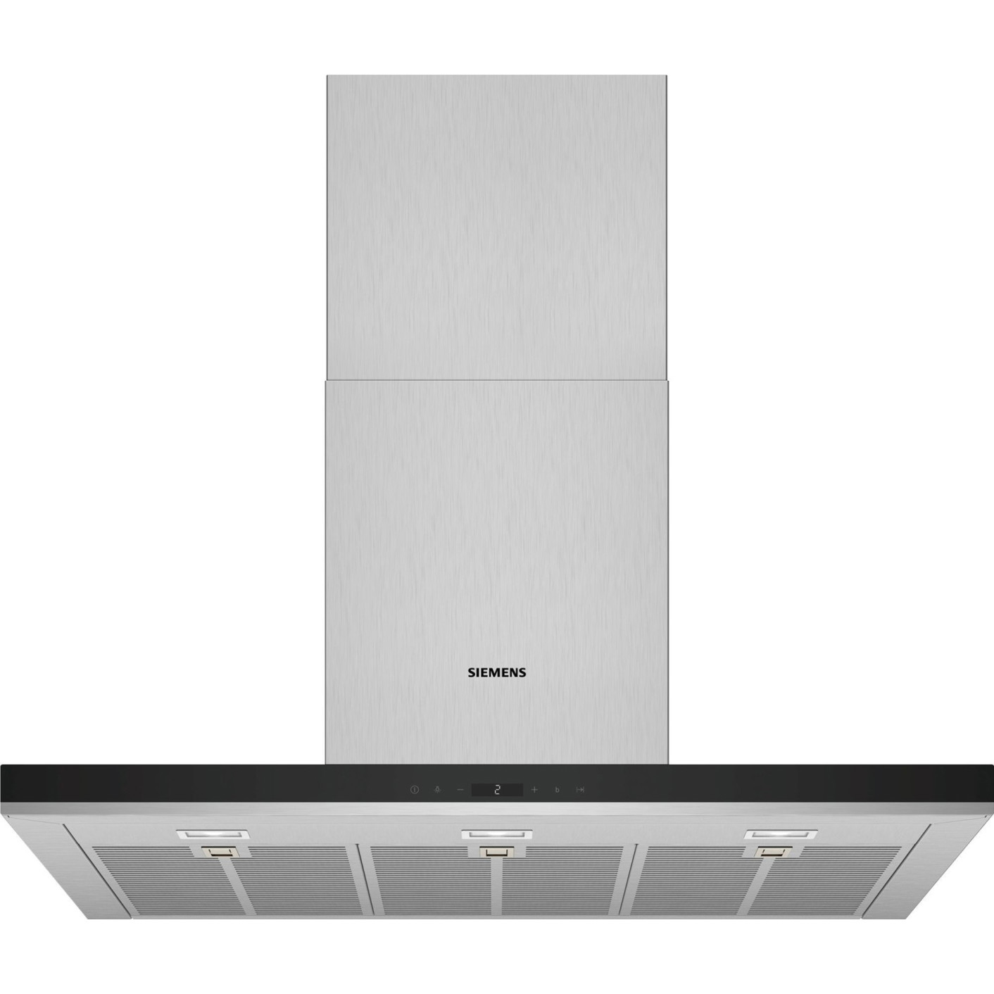 Siemens - LC97BIP50 - Wandhaube - Edelstahl, 90 cm, 5 Gebläsestufen, LED-Beleuchtung, iQ500, Umluft/Abluft