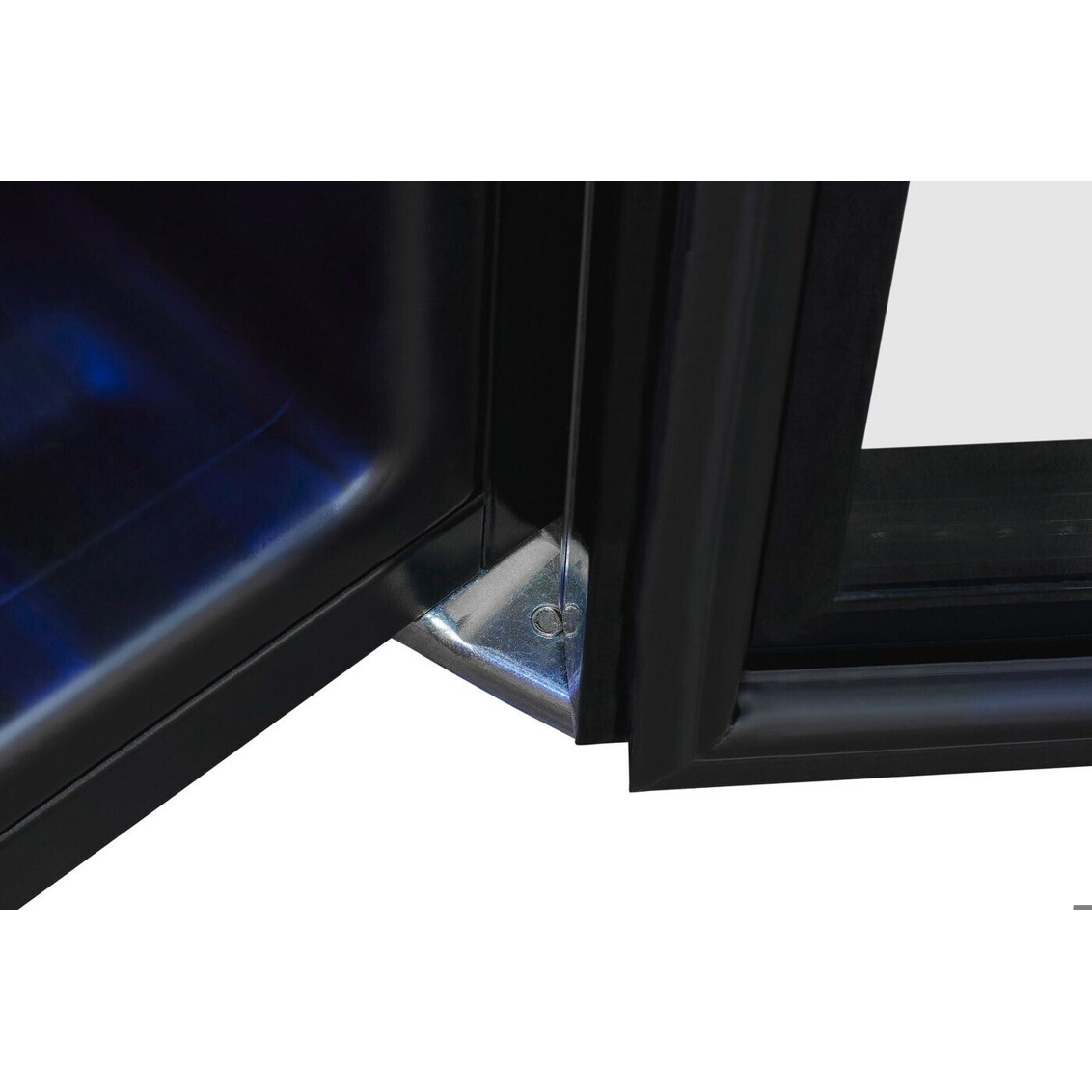 Exquisit - WS2-114-GTE-160G - Weinkühlschrank - schwarz, freistehend, 220 Liter, 114 Flaschen, LED-Beleuchtung